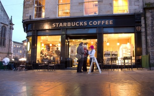 Welsh Starbucks signs found to contain errors